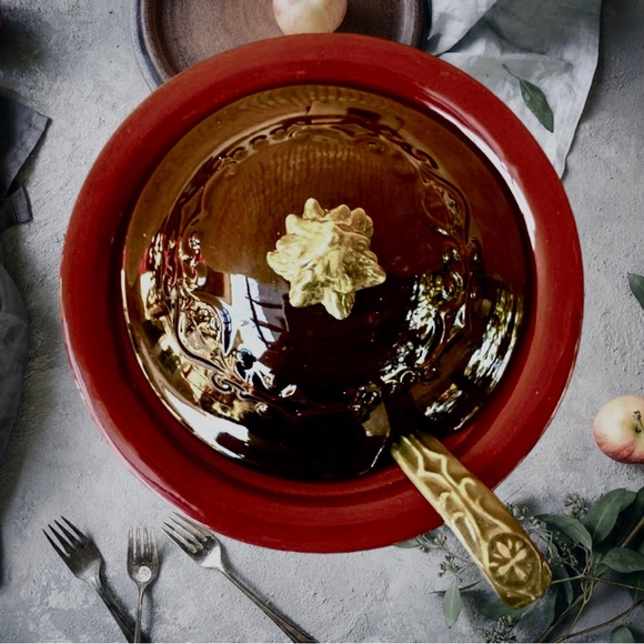 Relish plate with sauce bowl and spoon porcelain - Picture 5 of 10